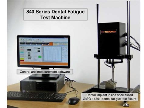 dental implant fatigue testing machine|fatigue testing software.